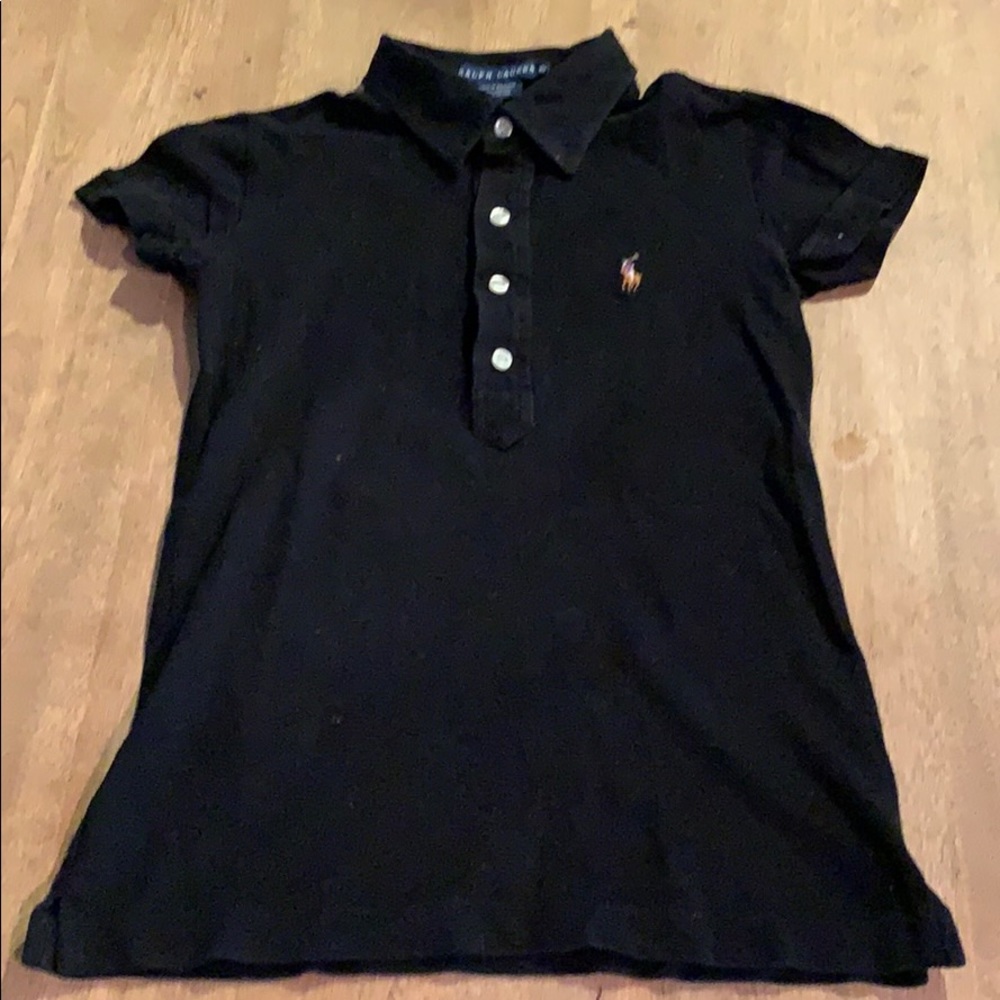 Black Ralph Lauren xs polo shirt